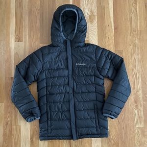 Kids Columbia puffer jacket size Large 14/16